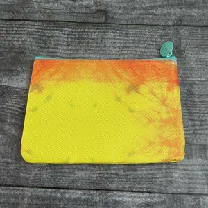 Ipsy Sunset Tie Dye Pencil Pouch Makeup Bag